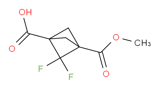 2,2-difluoro-3-(methoxycarbonyl)bicyclo[1.1.1]pentane-1-carboxylic acid
