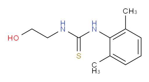 N-(2,6-Dimethylphenyl)-N′-(2-hydroxyethyl)thiourea (ACI)