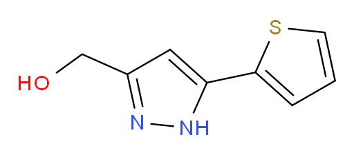 5-(2-Thienyl)-1H-pyrazole-3-methanol (ACI)