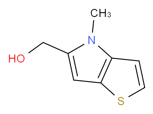 4-Methyl-4H-thieno[3,2-b]pyrrole-5-methanol (ACI)