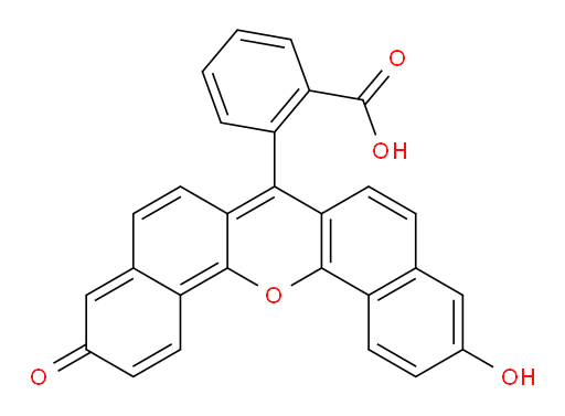 2-(11-Hydroxy-3-oxo-3H-dibenzo[c,h]xanthen-7-yl)benzoic acid (ACI)
