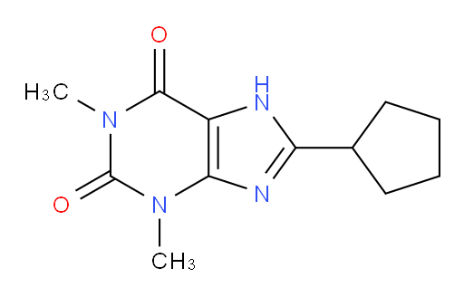 8-Cyclopentyltheophylline