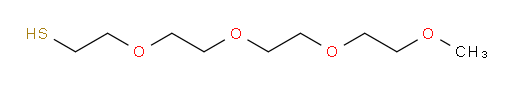 2,5,8,11-Tetraoxatridecane-13-thiol (ACI)