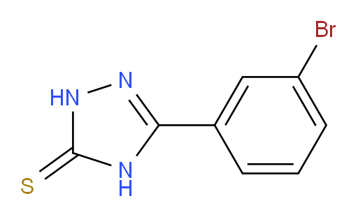 5-(3-Bromophenyl)-1,2-dihydro-3H-1,2,4-triazole-3-thione (ACI)