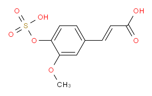 Ferulic acid 4-O-sulfate