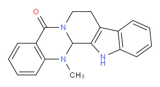 8,13,13b,14-Tetrahydro-14-methylindolo[2′,3′:3,4]pyrido[2,1-b]quinazolin-5(7H)-one (ACI)