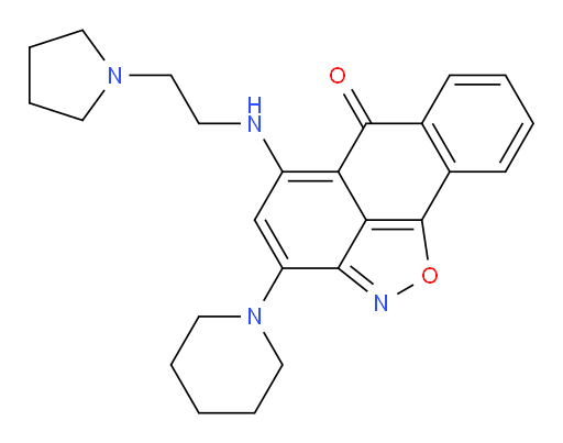 3-(1-Piperidinyl)-5-[[2-(1-pyrrolidinyl)ethyl]amino]-6H-anthra[1,9-cd]isoxazol-6-one (ACI)