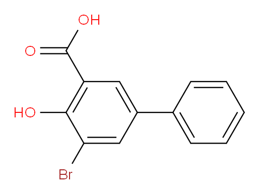 5-Bromo-4-hydroxy[1,1′-biphenyl]-3-carboxylic acid (ACI)