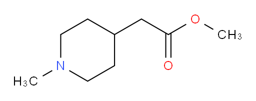 Methyl 1-methyl-4-piperidineacetate (ACI)