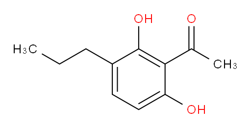 1-(2,6-Dihydroxy-3-propylphenyl)ethanone (ACI)