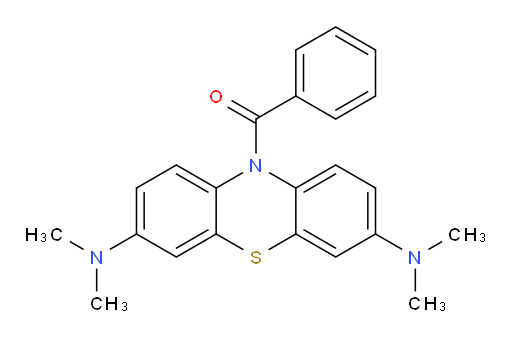 3,7-Bis(dimethylamino)-10-benzoylphenothiazine