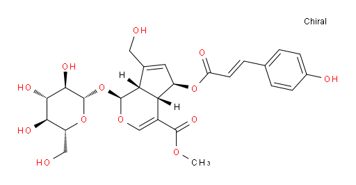 6-O-p-Coumaroyl scandoside methyl ester