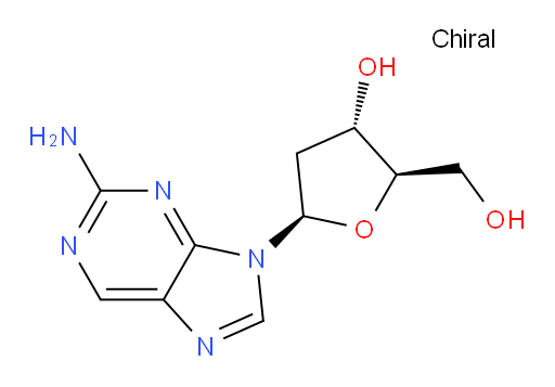 9-(2-Deoxy-β-D-erythro-pentofuranosyl)-9H-purin-2-amine (ACI)