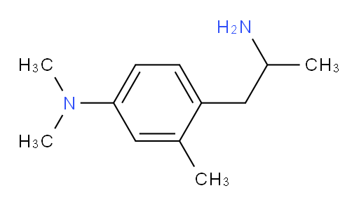 4-(Dimethylamino)-α,2-dimethylbenzeneethanamine (ACI)
