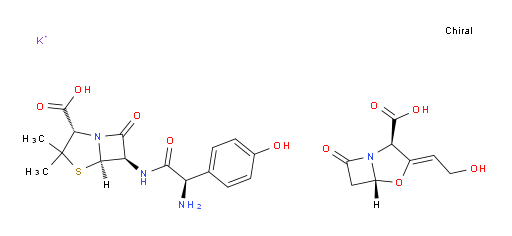 Amoxicillin-potassium clavulanate mixt.