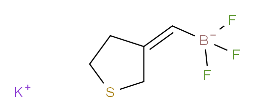 potassium trifluoro[(thiolan-3-ylidene)methyl]boranuide