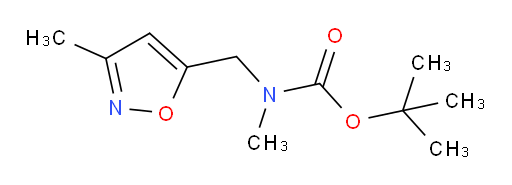 tert-butyl N-methyl-N-[(3-methyl-1,2-oxazol-5-yl)methyl]carbamate