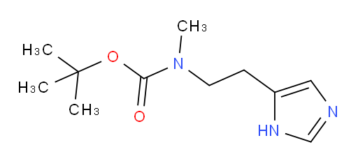 tert-butyl N-[2-(1H-imidazol-5-yl)ethyl]-N-methylcarbamate