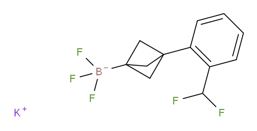 potassium {3-[2-(difluoromethyl)phenyl]bicyclo[1.1.1]pentan-1-yl}trifluoroboranuide