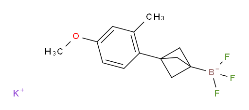 potassium trifluoro[3-(4-methoxy-2-methylphenyl)bicyclo[1.1.1]pentan-1-yl]boranuide