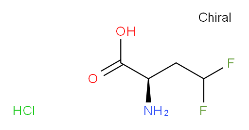 (2R)-2-amino-4,4-difluorobutanoic acid hydrochloride