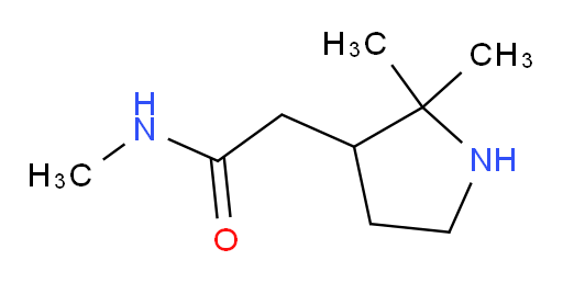 2-(2,2-dimethylpyrrolidin-3-yl)-N-methylacetamide