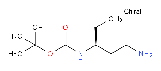 tert-butyl N-[(3S)-1-aminopentan-3-yl]carbamate