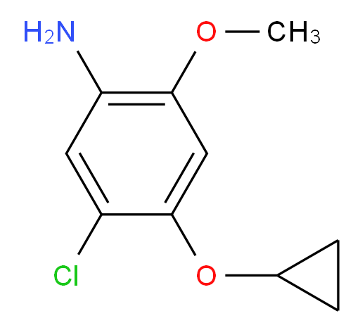 5-chloro-4-cyclopropoxy-2-methoxyaniline