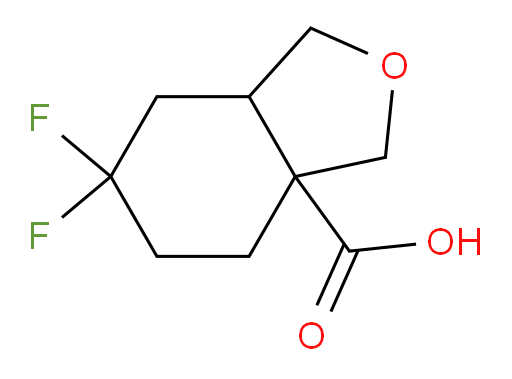 6,6-difluoro-octahydro-2-benzofuran-3a-carboxylic acid