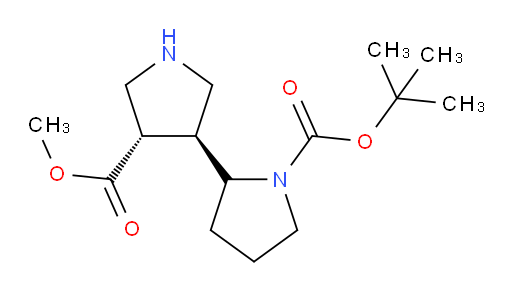 rac-1-tert-butyl 4'-methyl (3'R,4'R)-[2,3'-bipyrrolidine]-1,4'-dicarboxylate