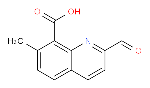 2-formyl-7-methylquinoline-8-carboxylic acid