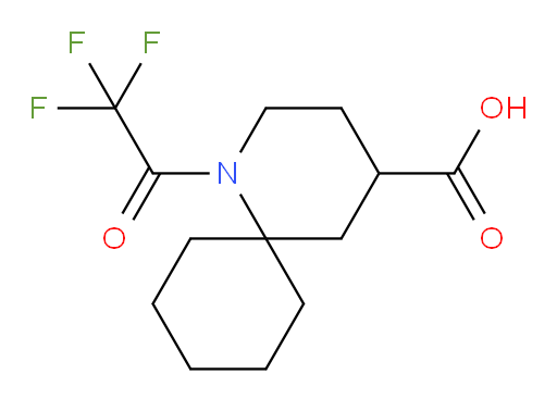 1-(2,2,2-trifluoroacetyl)-1-azaspiro[5.5]undecane-4-carboxylic acid
