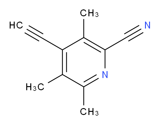 4-ethynyl-3,5,6-trimethylpyridine-2-carbonitrile
