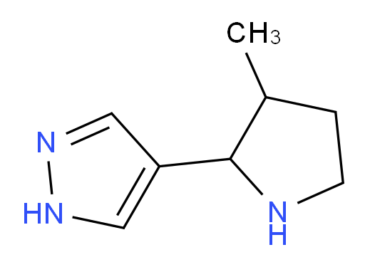 4-(3-methylpyrrolidin-2-yl)-1H-pyrazole