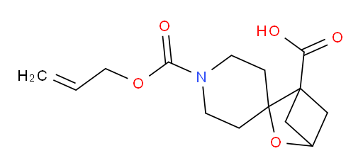 1'-[(prop-2-en-1-yloxy)carbonyl]-3-oxaspiro[bicyclo[2.1.1]hexane-2,4'-piperidine]-1-carboxylic acid