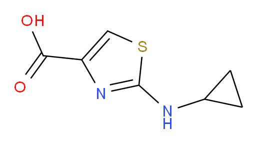 2-(cyclopropylamino)-1,3-thiazole-4-carboxylic acid