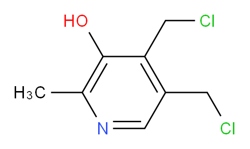 4,5-bis(chloromethyl)-2-methylpyridin-3-ol