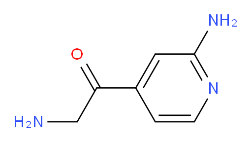 2-amino-1-(2-aminopyridin-4-yl)ethan-1-one
