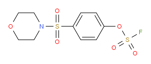 4-(morpholine-4-sulfonyl)phenyl sulfurofluoridate
