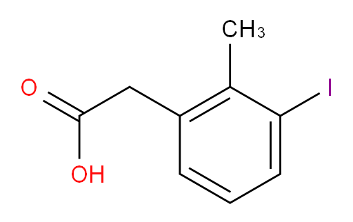 2-(3-iodo-2-methylphenyl)acetic acid