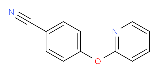 4-(pyridin-2-yloxy)benzonitrile