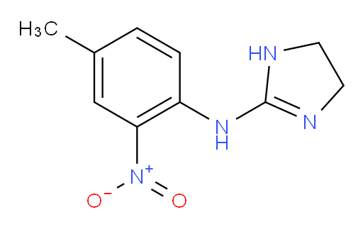 N-(4-methyl-2-nitrophenyl)-4,5-dihydro-1H-imidazol-2-amine
