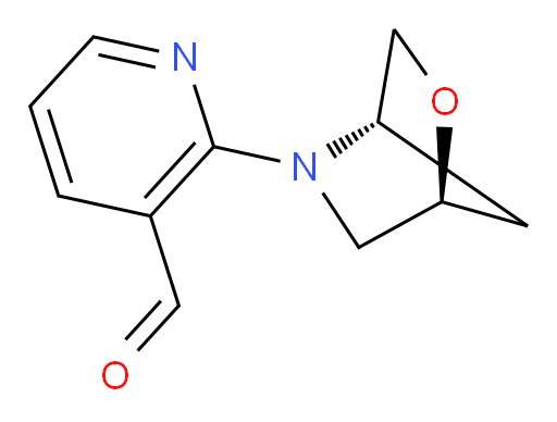 rac-2-[(1R,4R)-2-oxa-5-azabicyclo[2.2.1]heptan-5-yl]pyridine-3-carbaldehyde