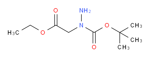 ethyl 2-{1-[(tert-butoxy)carbonyl]hydrazin-1-yl}acetate