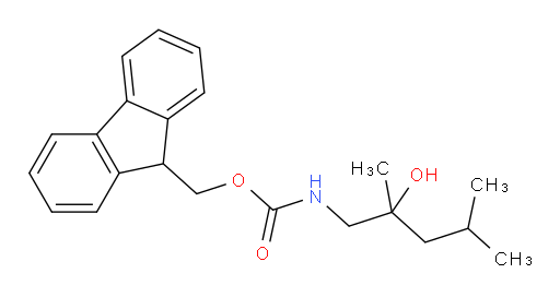 (9H-fluoren-9-yl)methyl N-(2-hydroxy-2,4-dimethylpentyl)carbamate