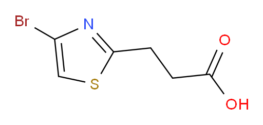 3-(4-bromo-1,3-thiazol-2-yl)propanoic acid