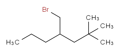 4-(bromomethyl)-2,2-dimethylheptane