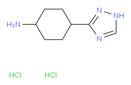 4-(1H-1,2,4-triazol-3-yl)cyclohexan-1-amine dihydrochloride