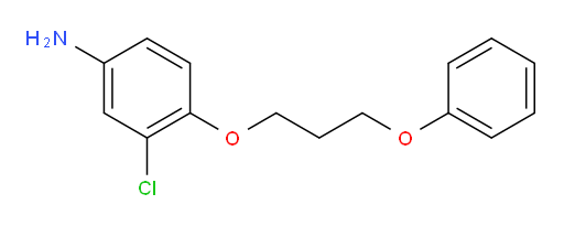 3-chloro-4-(3-phenoxypropoxy)aniline