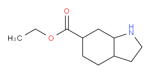 ethyl octahydro-1H-indole-6-carboxylate